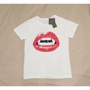 Grayson Threads Women's Vampire Lips T-Shirt S